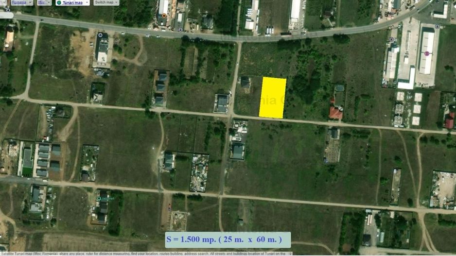 TUNARI (adiacent Str. Stefan cel Mare), 1.500 mp. teren construibil - Poză 1
