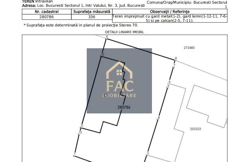 Vand Teren Floreasca - Poză 1