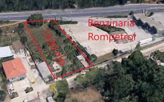 Teren intravilan 1500 mp dubla deschidere Lazu Benzinaria Rompetrol - Poză 2