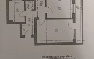 Decomandat Renovat 3 Camere Pantelimon - Schiță 8