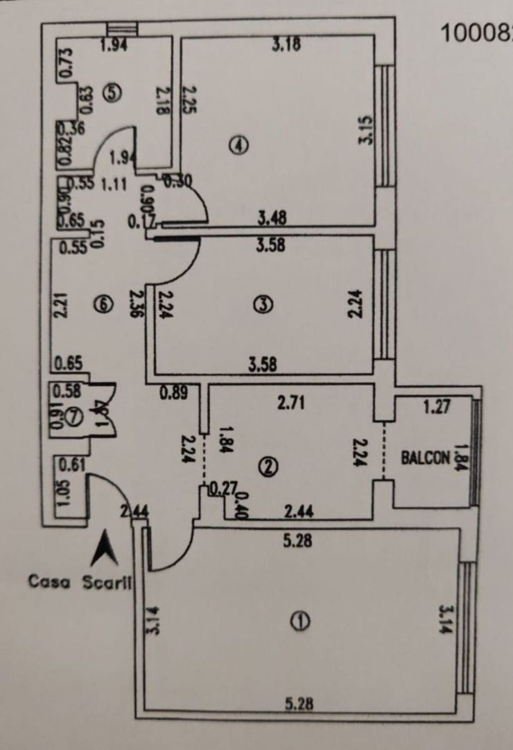 De vanzare apartament 3 camere - Poză 7