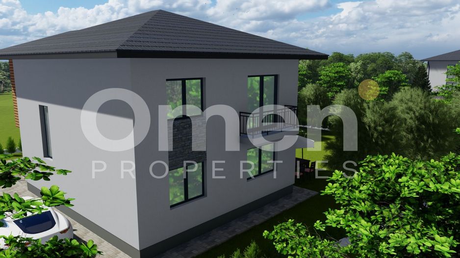 Casa la rosu 5 camere, 119 mp utili de vanzare in Ocolis - Poză 7