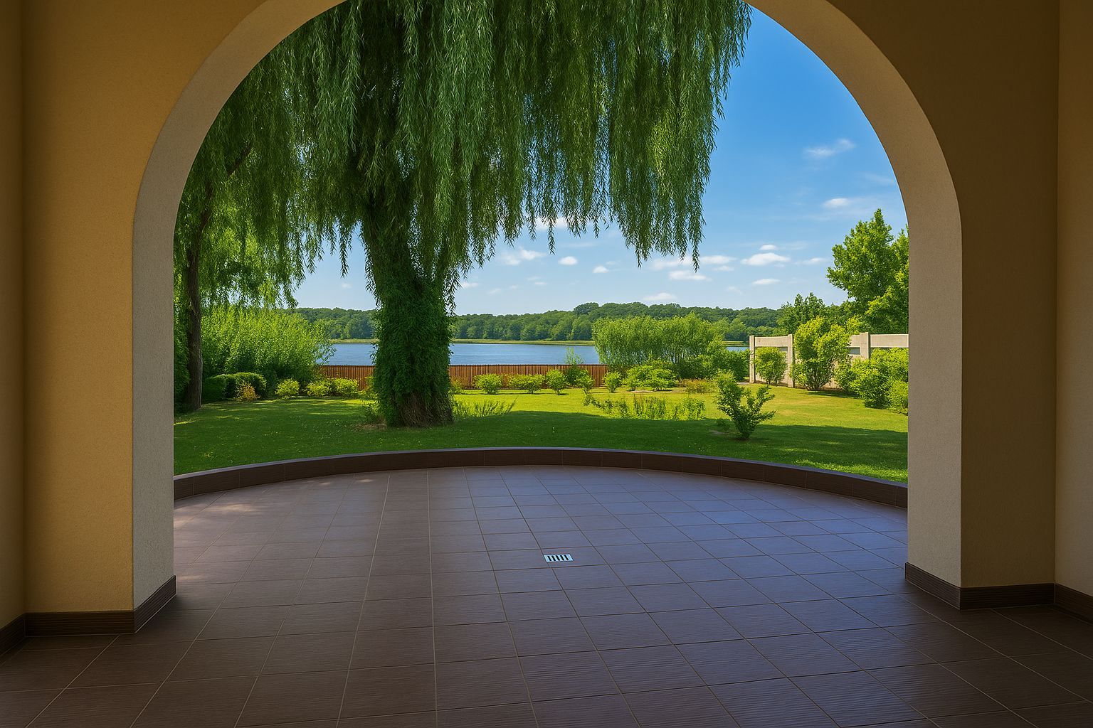 Vilă superbă pe malul lacului Snagov - 28 m deschidere la lac - Poză 2