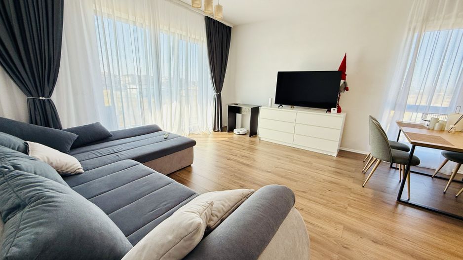Giroc–Neptun | 2 Camere | Prima Închiriere | Bloc 2025 | Parcare - Poză 2