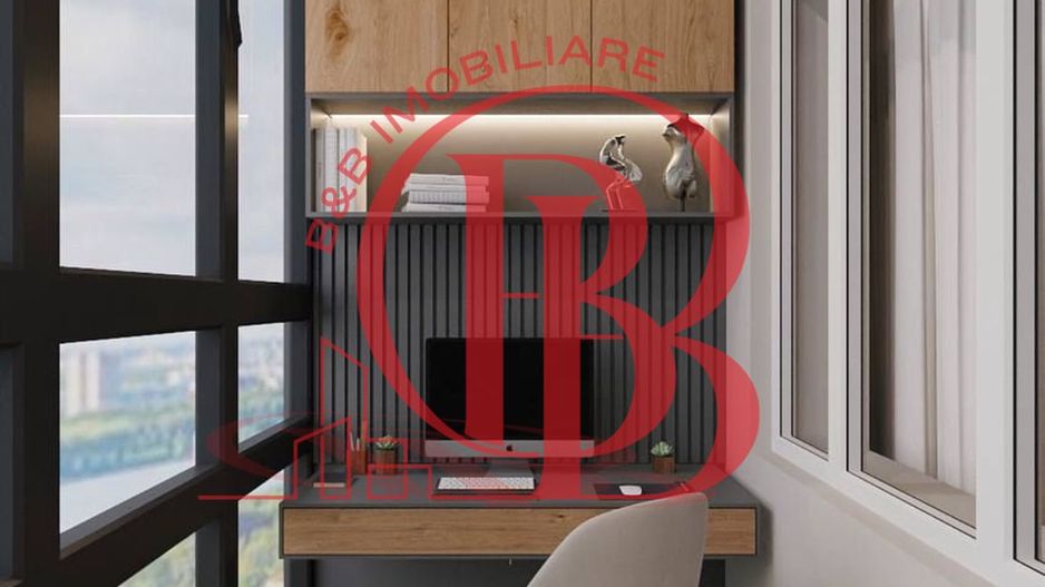 Apartament deosebit 2 camere Terasa 62mp-Th. Pallady - Poză 9