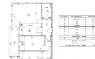 Tatarasi - 84mp -3 camere/2bai- Intabulat Comision 0% - Poză 1