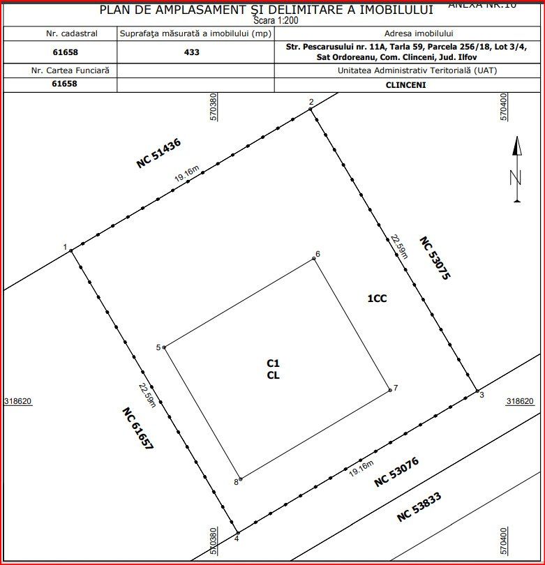 CLINCENI-ORDOREANU, CASA 126 MP, TEREN 443 MP! - Poză 16