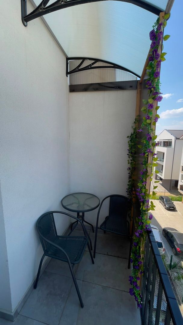 1 Cameră | Bloc nou | Centrală proprie | AC | Parcare | Balcon - Poză 15
