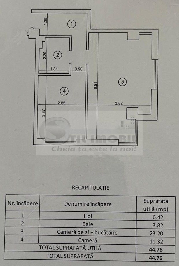 Nicolina - Lidl - apartament 2 camere - bloc 2014 - 111.500 euro ! - Schiță 10