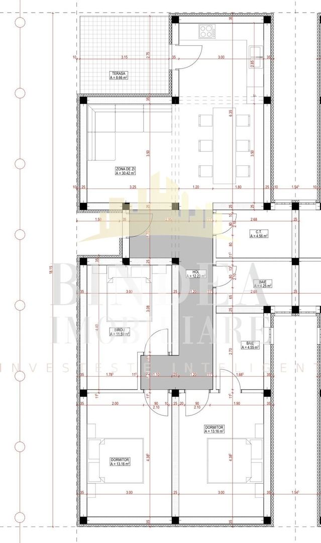 Duplex modern la sol, la cheie, 90mp utili, 350mp teren, Giarmata - Poză 5