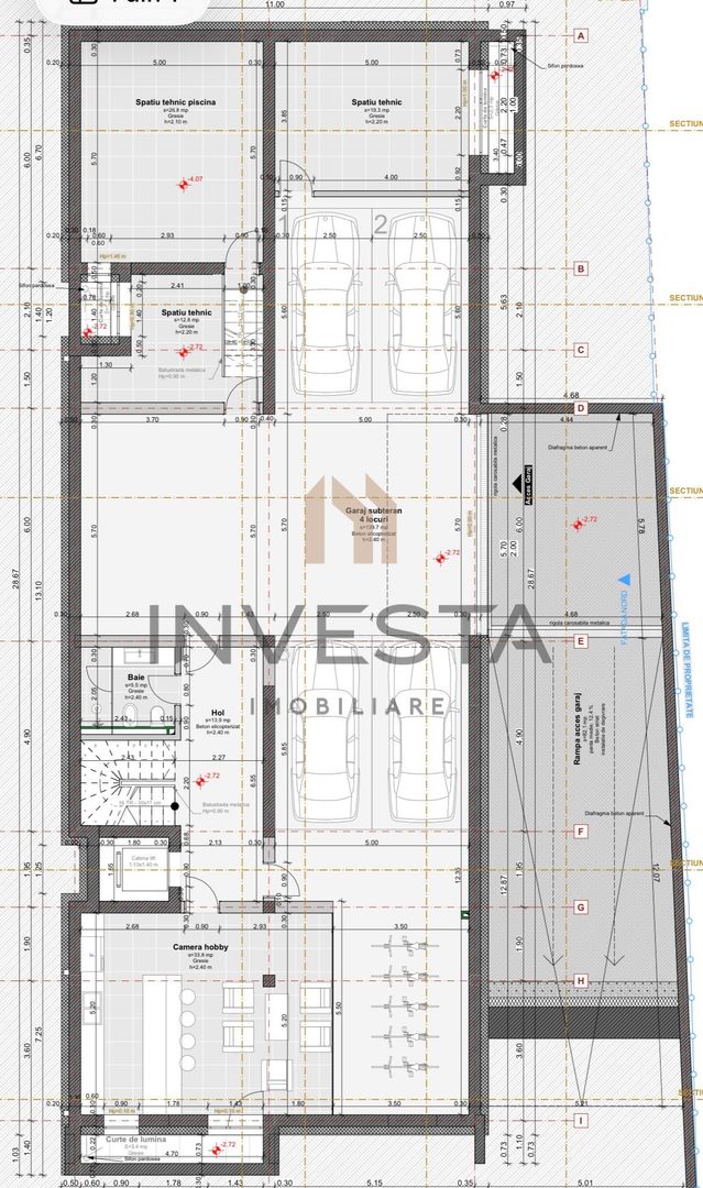 Teren autorizat!| Proiect vila premium zona strazii Ciresilor! - Schiță 6