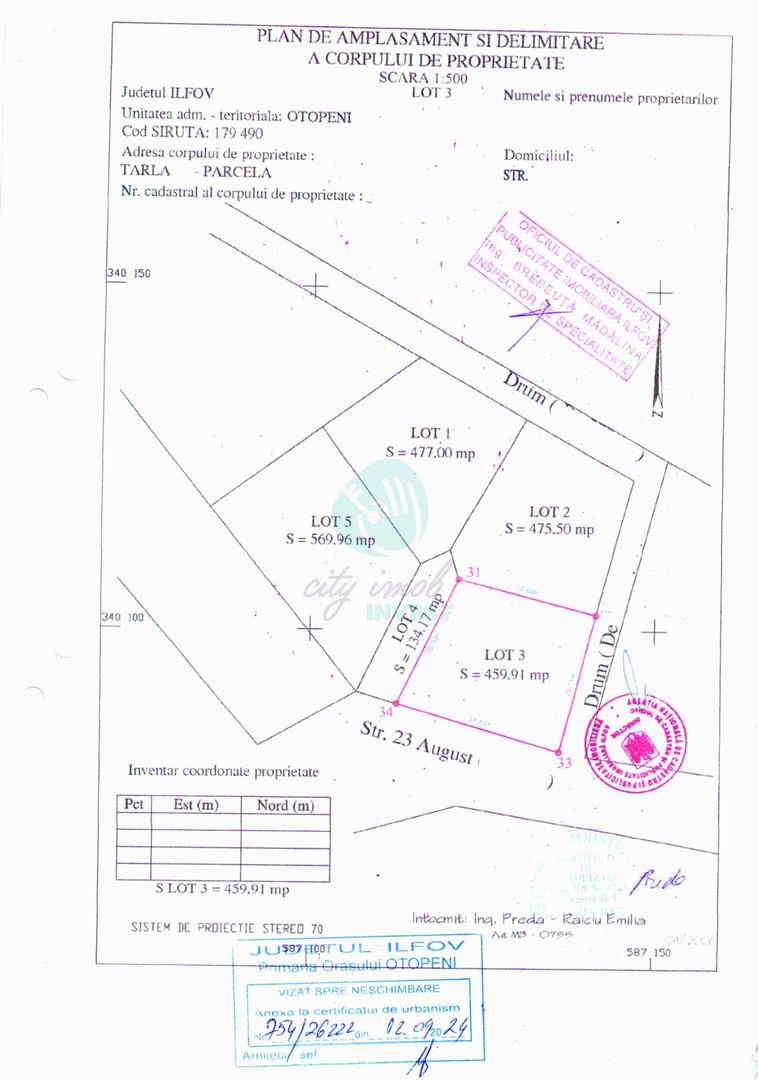 Vanzare teren central Otopeni - Poză 6
