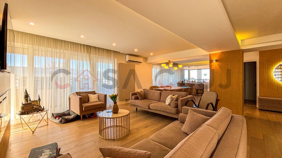 🏙️ PENTHOUSE | PRIVELIȘTE DE EXCEPȚIE | TERASE 260MP | LUX PE DOUĂ NIVELE - Poză 10