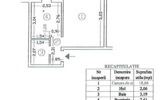Investitie Apartament 1 camera 34 mp Nicolina 65000 euro - Poză 7