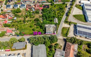 Teren de 1261 mp pe colt, in Aradul Nou, cu front de 60 m + 23 m - Poză 1