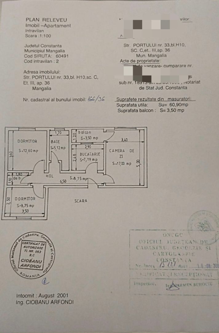 MANGALIA - Portului | 3 cam Renovat 2025 | Centrala | Ap Izolat termic - Poză 23