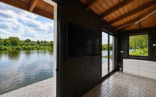 SNAGOV VILA | 36m DESCHIDERE LA LAC | PONTON 250mp | JACUZZI | SPA | BOWLING - Poză 28