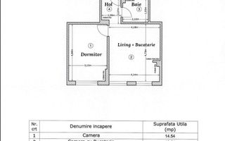 De inchiriat apartament, Str Solstitiului, Complex La Strada - Schiță 8