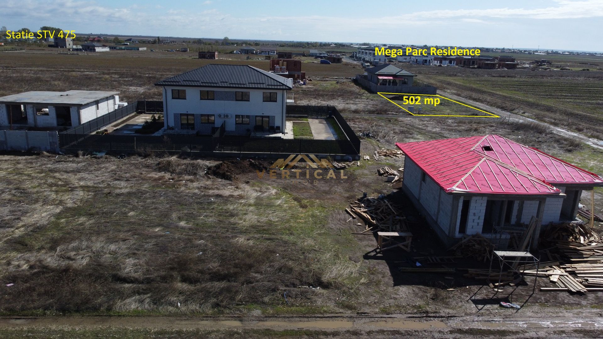 Teren 502 mp, urgent, dubla deschidere , Berceni/ Vidra - Poză 1