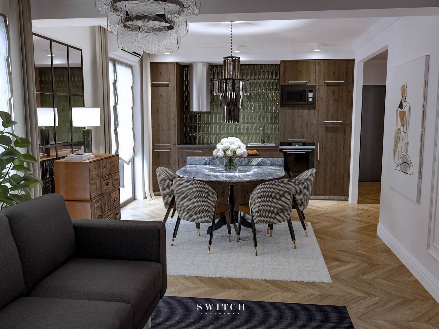 Dezvoltator | Ansamblul Marginii 4 | Penthouse | Terasa de 44 mp - Poză 14