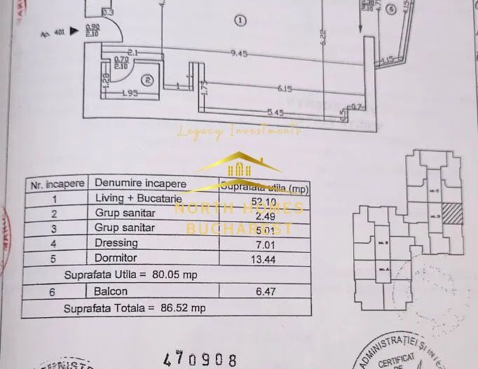 Upground Residence - 2 Camere - Mobila/Utilat - Metrou - Poză 8