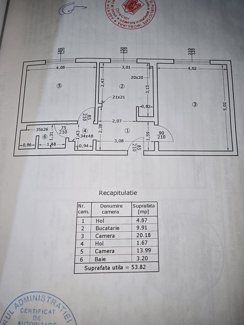 Inchiriere Apartament 2 camere Unirii Zepter - Poză 9