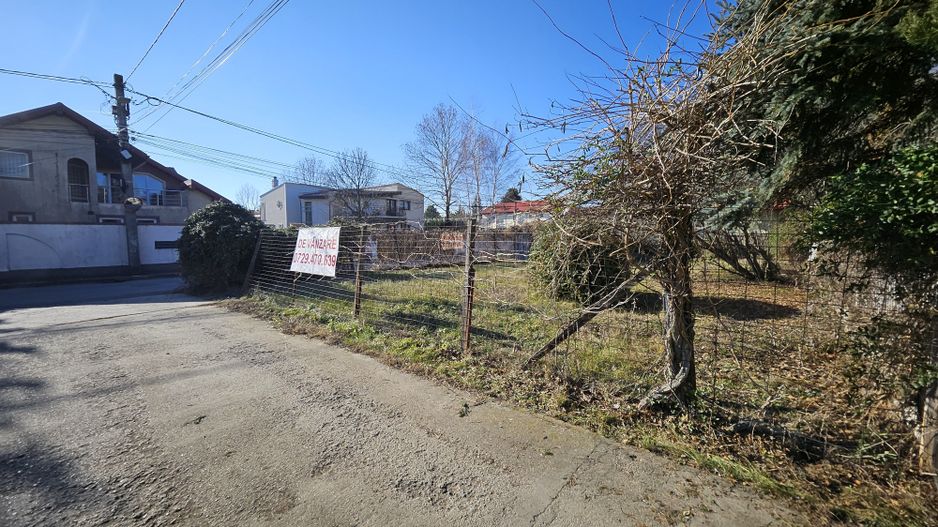 Teren intravilan 300mp, dubla deschidere, str Drumul Negru, Pipera - Poză 4