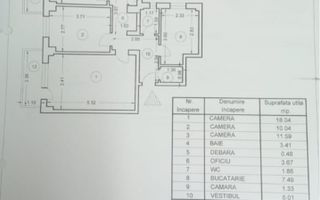 VANZARE 3 CAMERE I DECOMANDAT I METROU I VALEA IALOMITEI I 2 BALCOANE - Poză 12