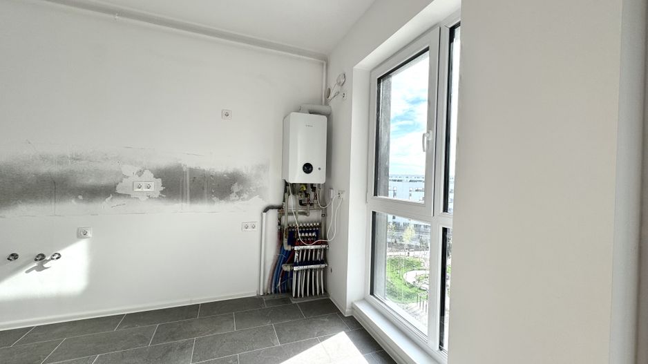 3 camere. Bucătărie Open-Space - Verdere curte interioară - Poză 10