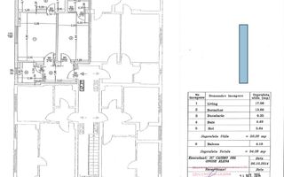 Apartament 2 camere, Strada Solstitiului, 4/4, Comision 0% - Schiță 19