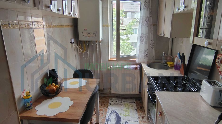 Apartament 2 camere, semidecomandat, mobilat și utilat, în Pacurari, Iași - Poză 3