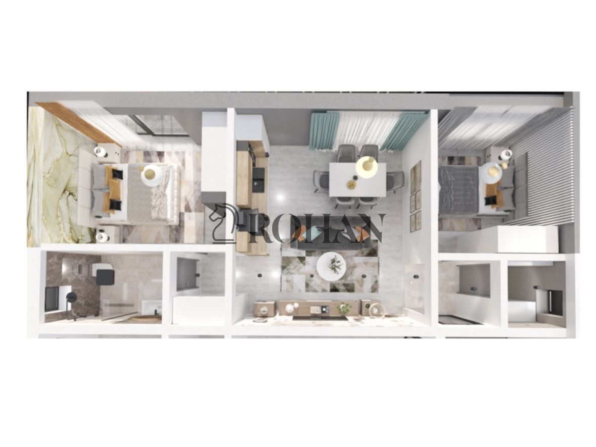 Bloc nou 2025: Apartament 3 camere, Alba Iulia Ampoi 3 - Poză 2