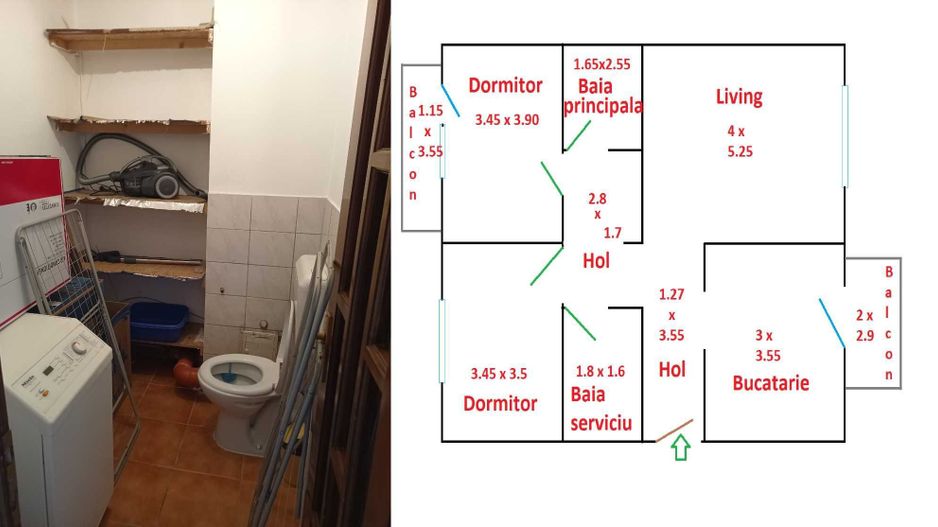 Apartament 3 camere - Poză 7