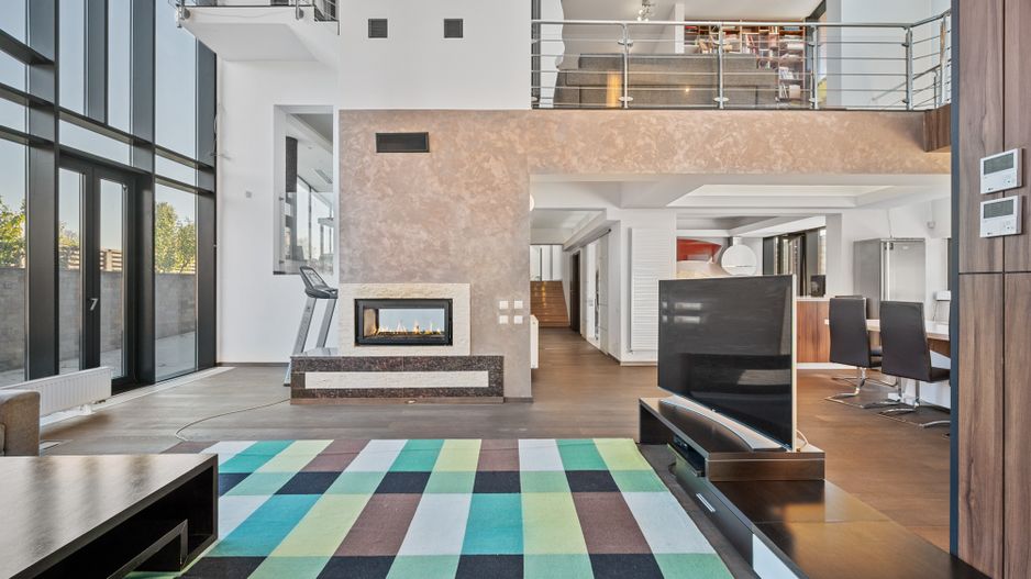 Vilă Futuristă: Eleganță & Inovație la limita pădurii, piscină, 4500mp - Poză 39