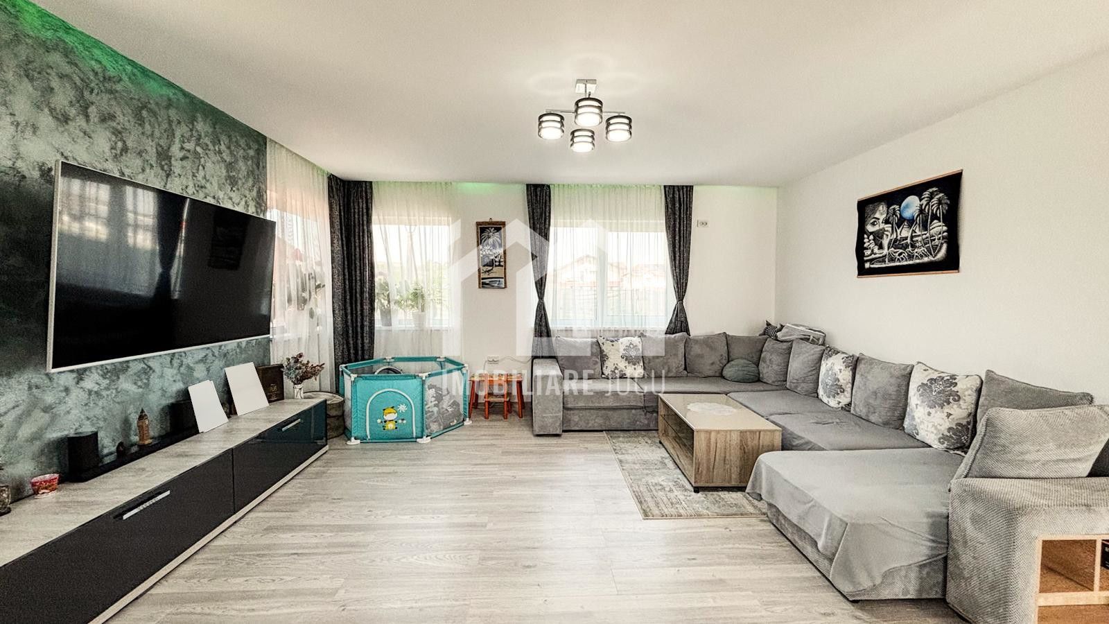 Casa individuala 4 camere, La Cheie, 112mp, Teren 500mp,  Km 17-Jucu - Poză 3