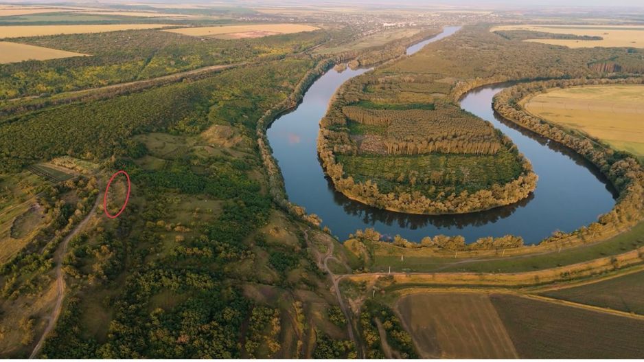Teren cu destinație agroturistică, 35 ari pe malul Nistrului, Doroțcaia - Poză 3