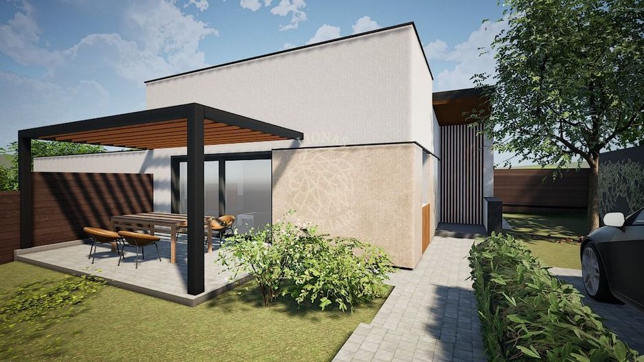 Casa Finisata 3 camere 71 mp+terasa 15 mp-curte-Zona Valea Ghinzii - Poză 5