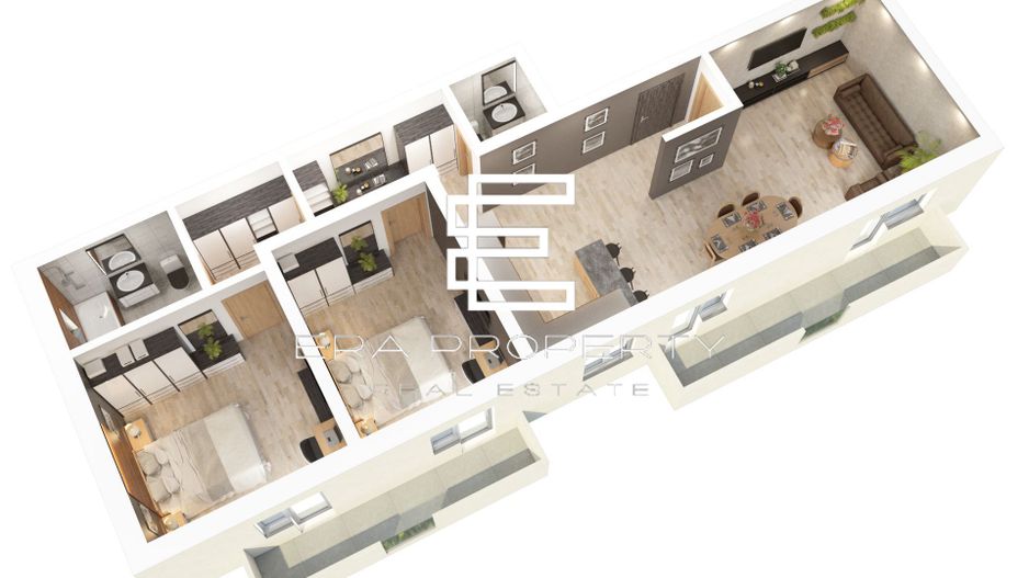 Apartament 3 camere 78 mp , Doamna Stanca, Selimbar - Poză 11