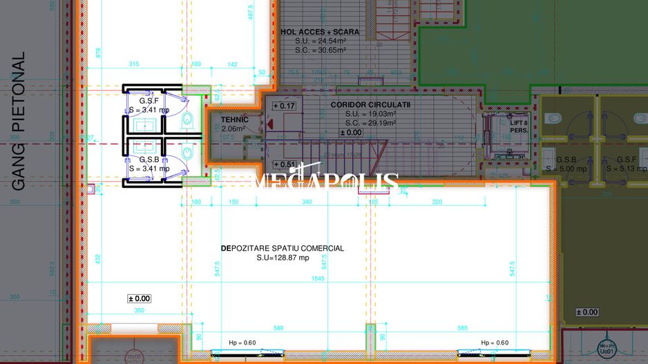 Spațiu comercial 129 mp | Calea București | Noua | Braşov - Poză 2