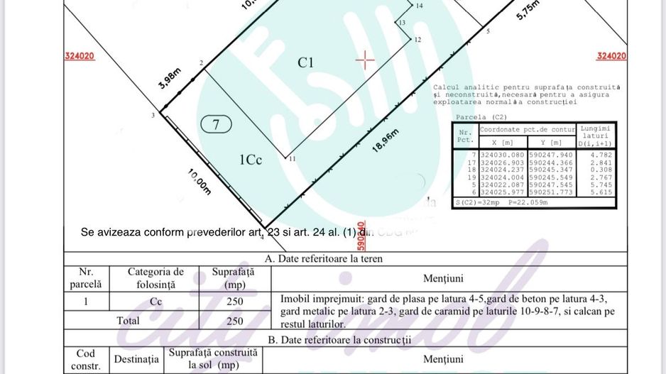 Teren de 250 mp cu casa -  la o distanta de 7 minute de statia de metrou - Poză 9