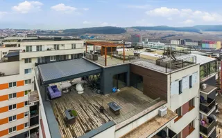 Penthouse exclusivist cu acces din lift, terasa 340 mp, 245 mp utili - Poză 25