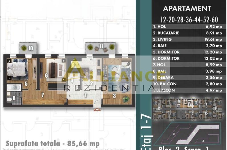 Metalurgiei Apartament nou 3 camere, decomandat - Poză 8