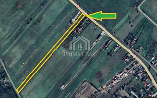 Teren in zona Candesti BZ 6400mp cu deschidere 12m la DN10 Pret: 5 mp neg - Poză 5