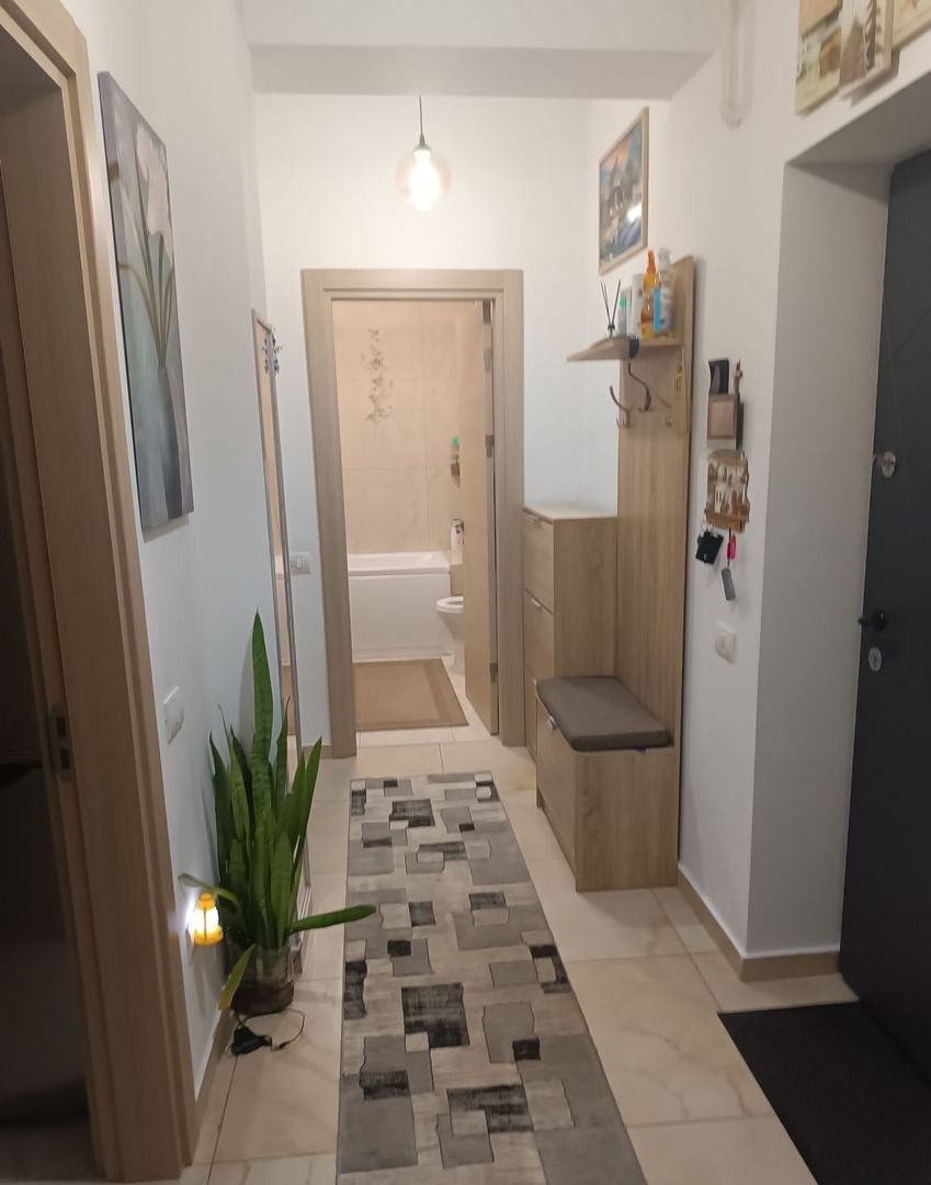 Vanzare apartament 2 camere 58 mp, bloc 2025, etaj 1, centrală, balcon închis - Poză 3