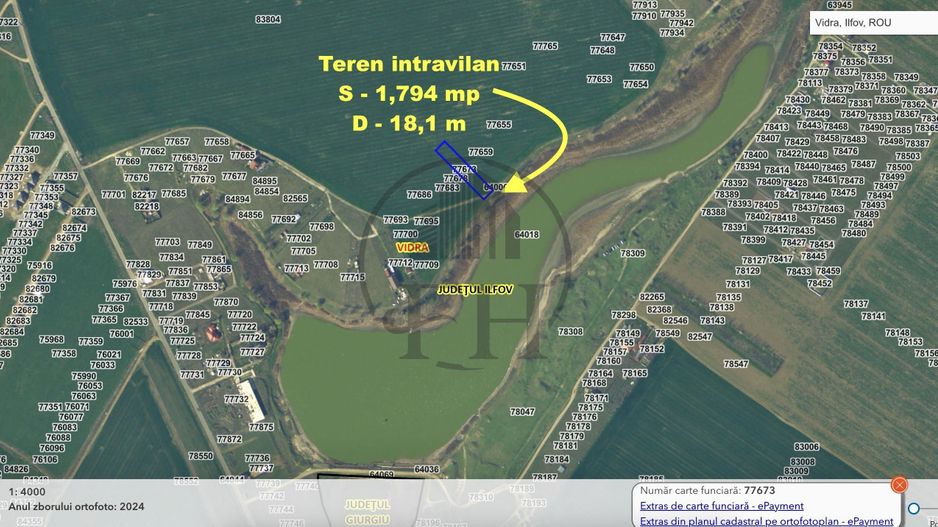 Teren intravilan de vanzare Vidra, Ilfov - Poză 3