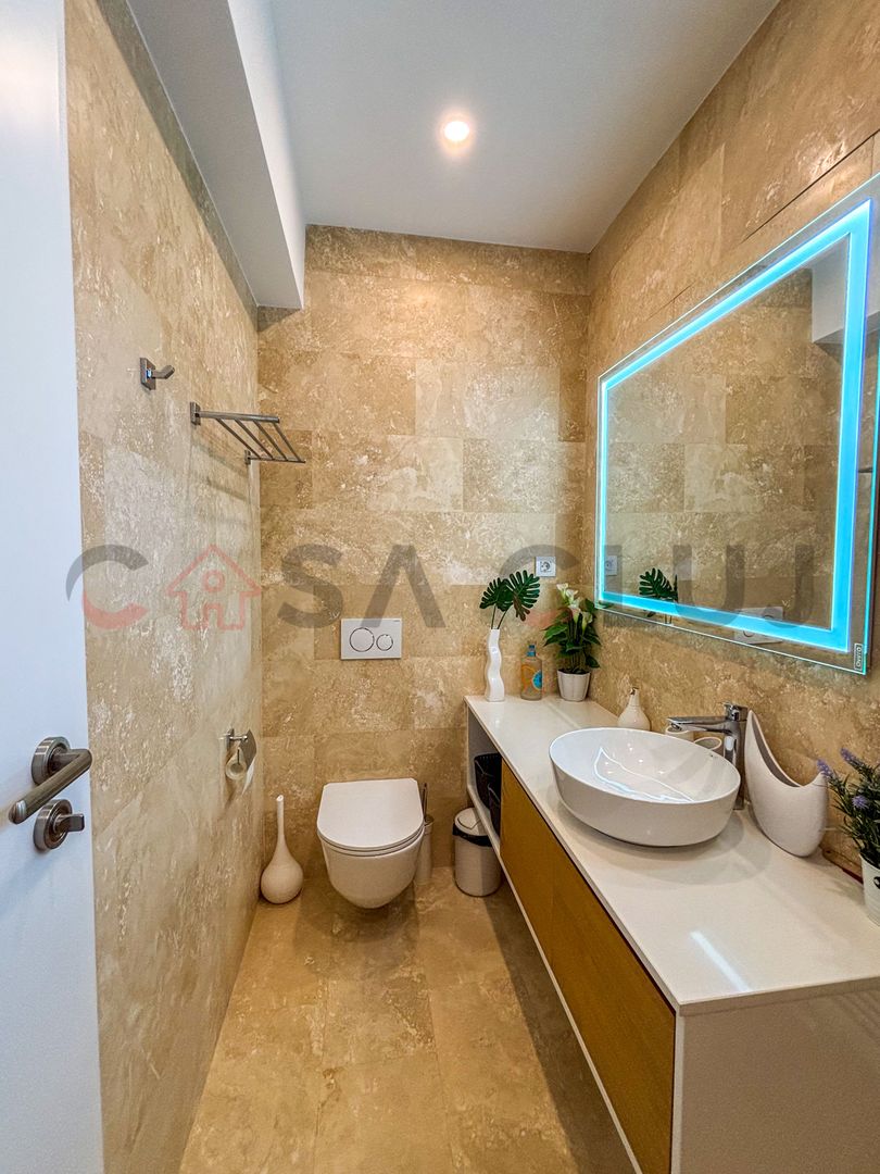 🏙️ PENTHOUSE | PRIVELIȘTE DE EXCEPȚIE | TERASE 260MP | LUX PE DOUĂ NIVELE - Poză 19