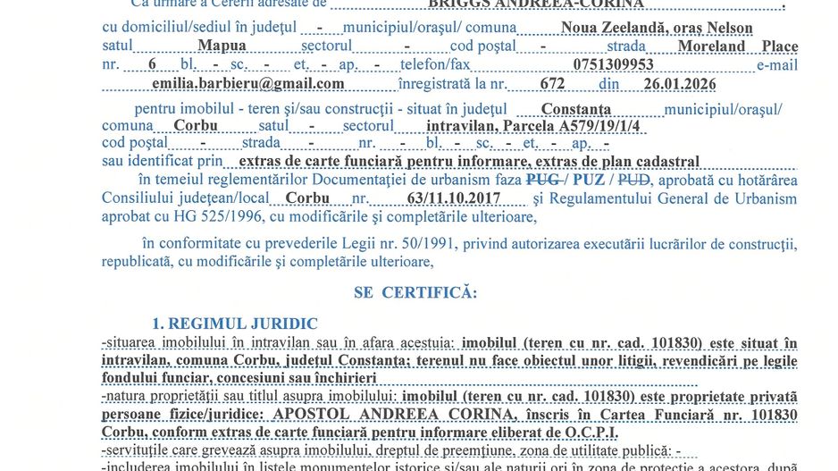 Teren Intravilan Plaja Corbu | 1.064 mp | Ideal Investiție - Poză 5