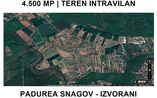 Teren intravilan - 4500 mp - Izvorani - Padurea Snagov - Poză 1