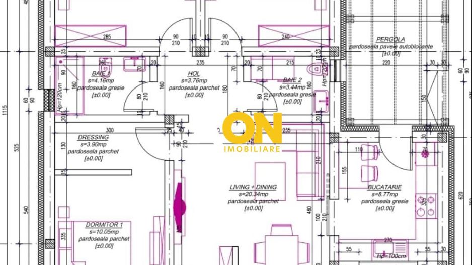 Casa 4 camere, 105 mp, Teren 353 mp, Toate Utilitatile, Zona Micesti - Poză 7