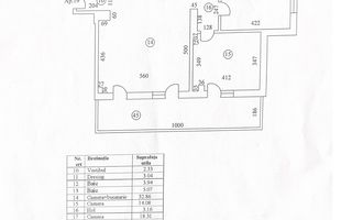 3 camere 87 MP  +TERASA 18.6 || HERASTRAU - Schiță 13